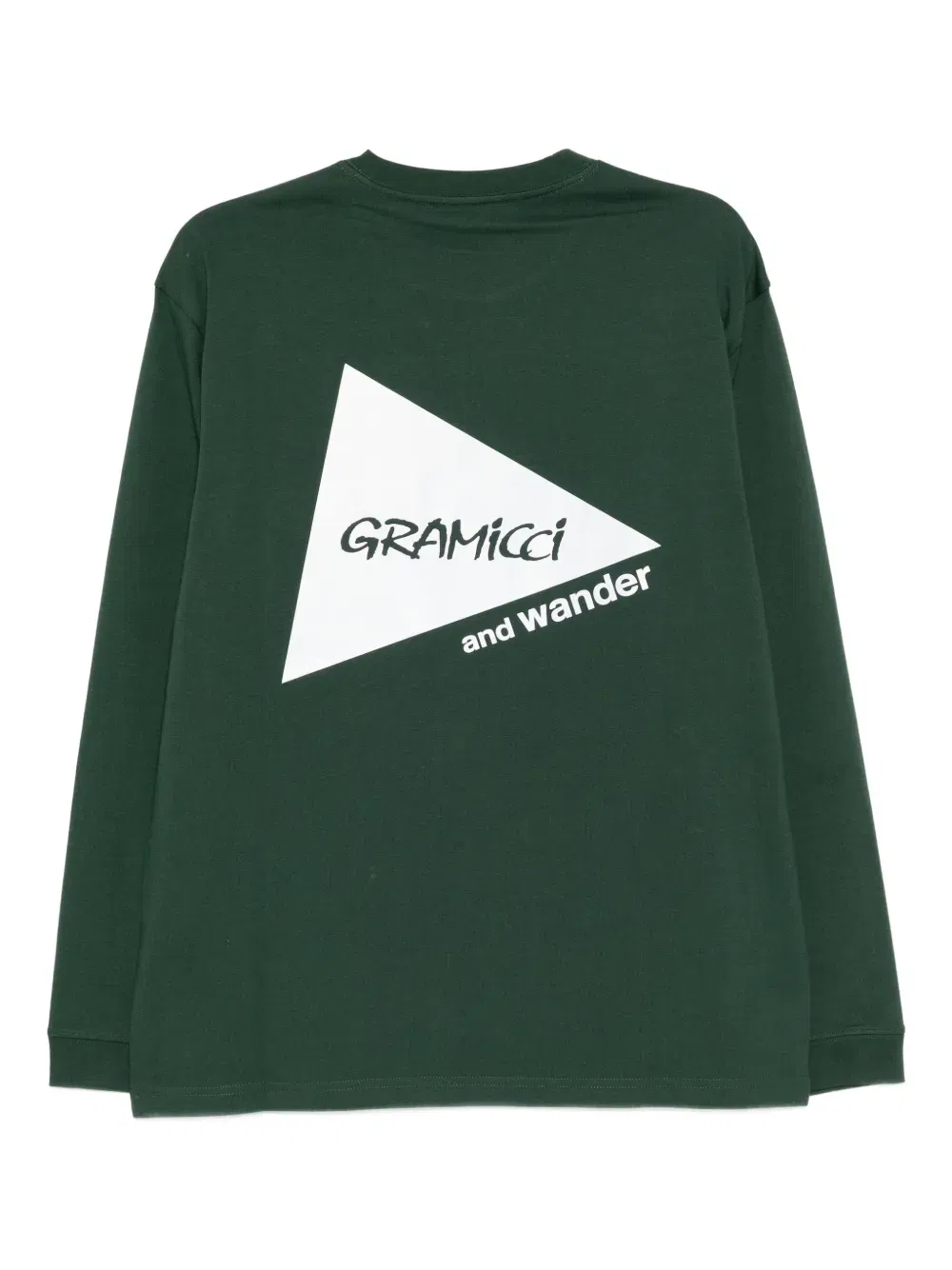 Green Gramicci Backprint LS T-Shirt