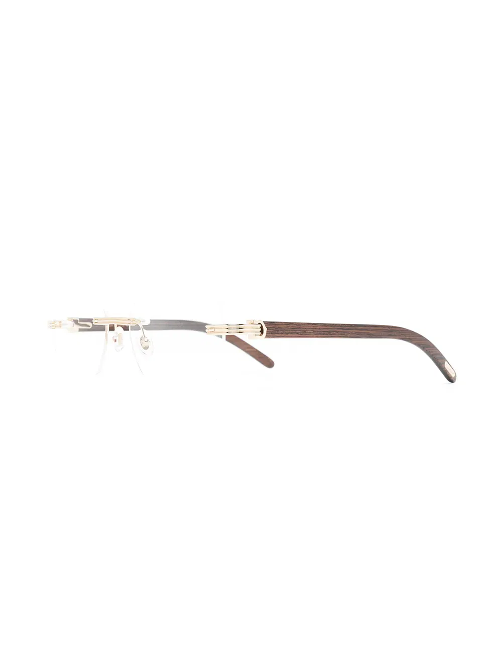 C de Cartier rectangle-frame glasses