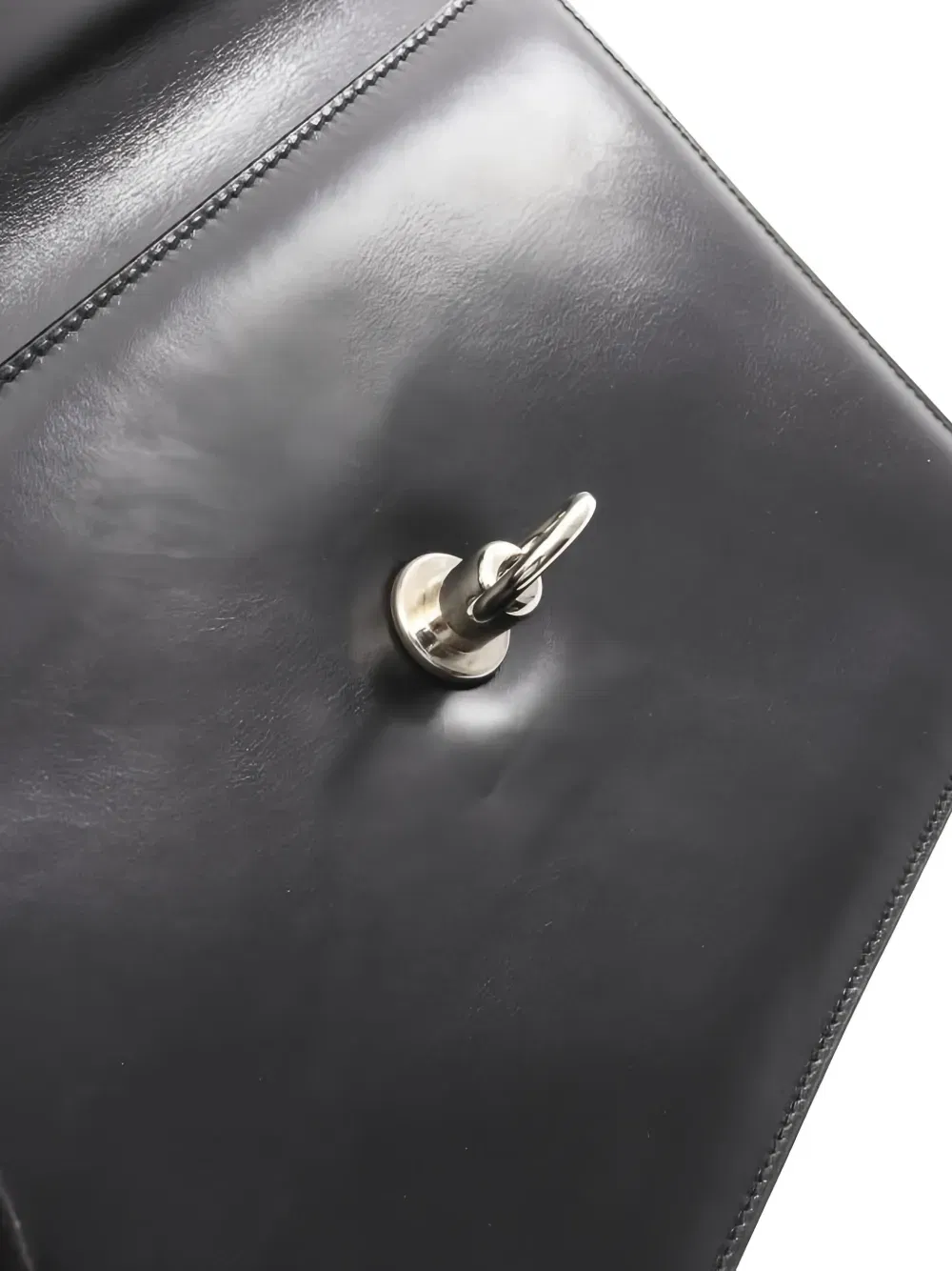 2000s leather clutch bag