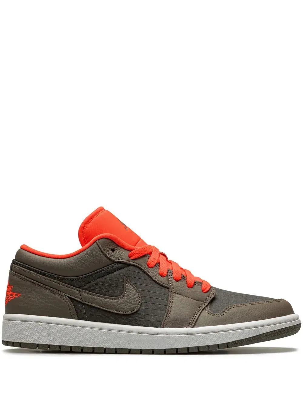 Air Jordan 1 Low SE "Black/Olive/ Bright Crimson" sneakers