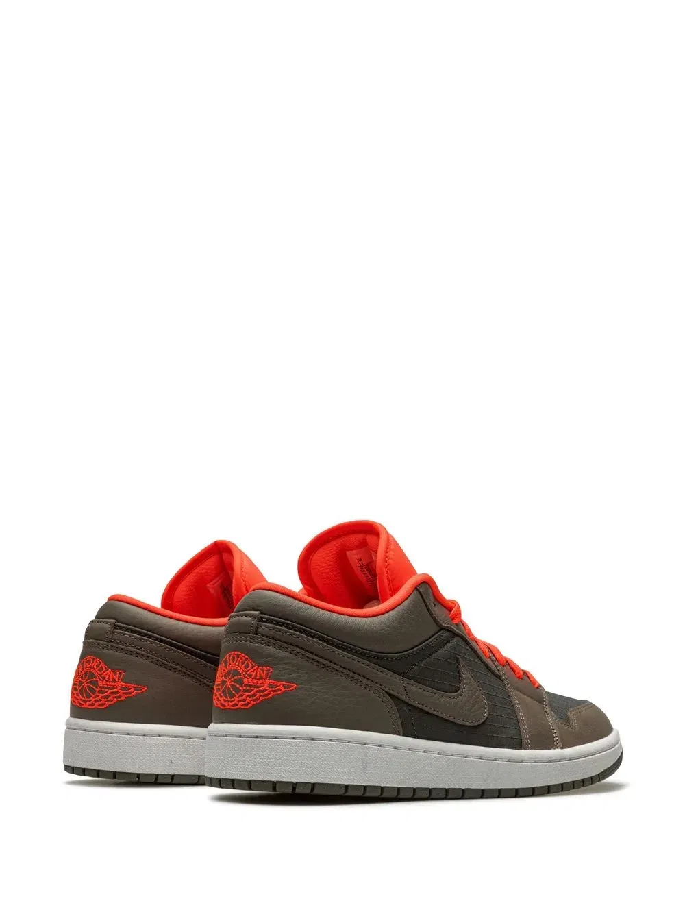 Air Jordan 1 Low SE "Black/Olive/ Bright Crimson" sneakers