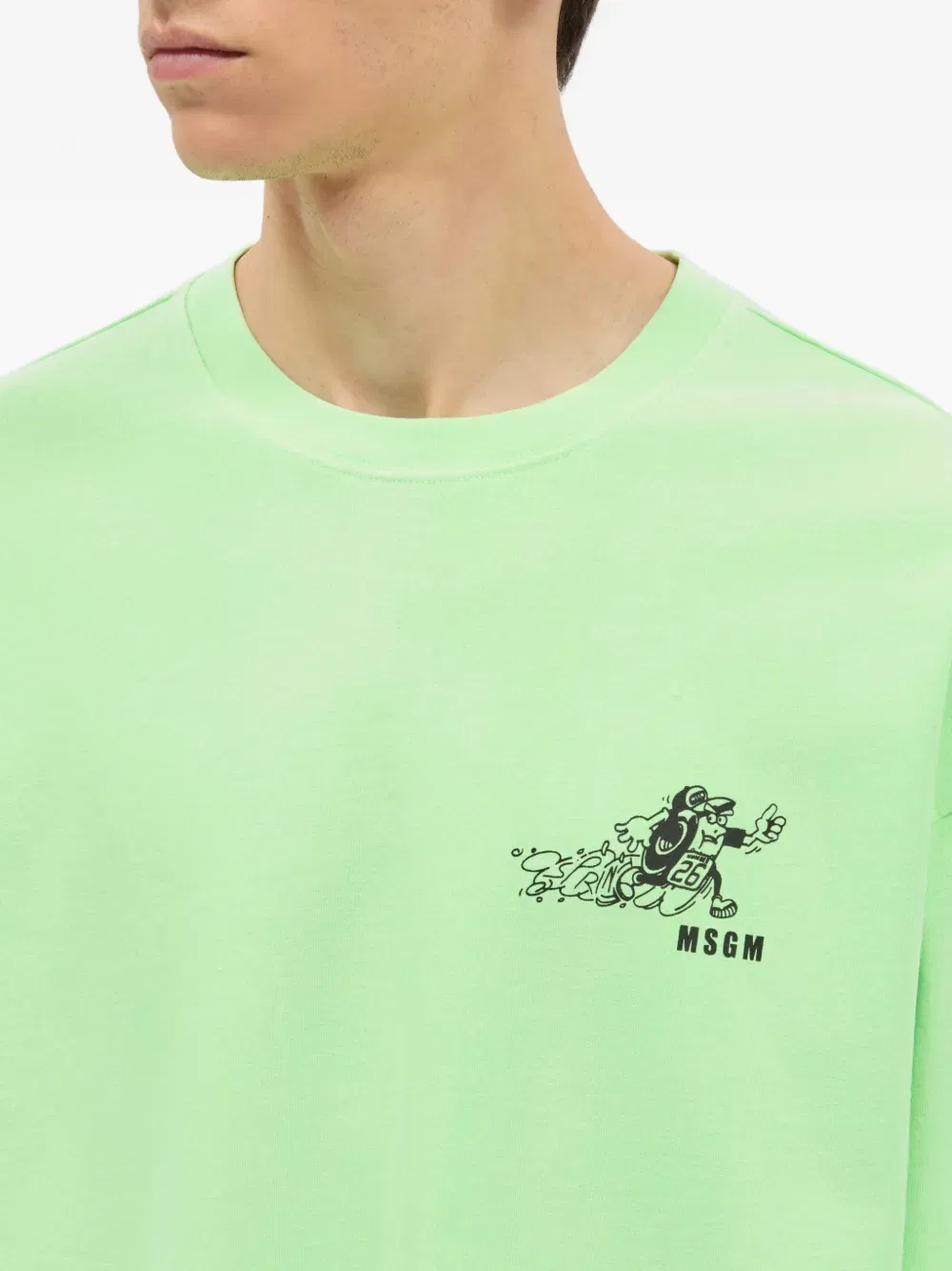 long-sleeved print T-Shirt