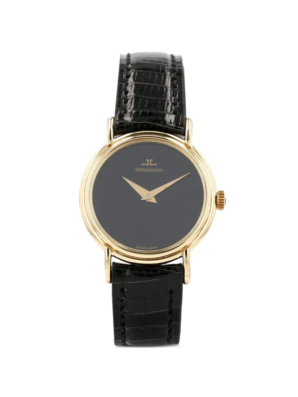 1970 Jaeger-LeCoultre calf leather watch_x007f_ - 28 mm