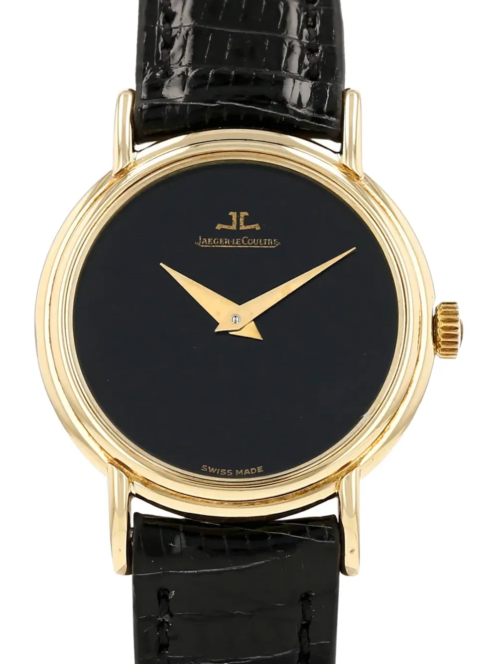 1970 Jaeger-LeCoultre calf leather watch_x007f_ - 28 mm