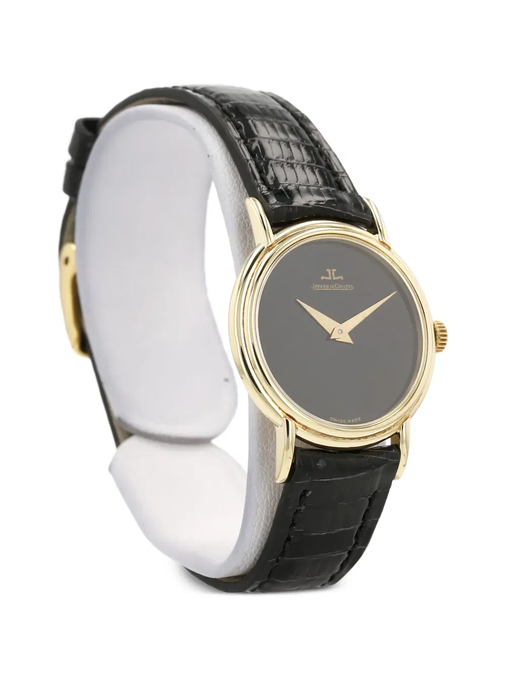 1970 Jaeger-LeCoultre calf leather watch_x007f_ - 28 mm