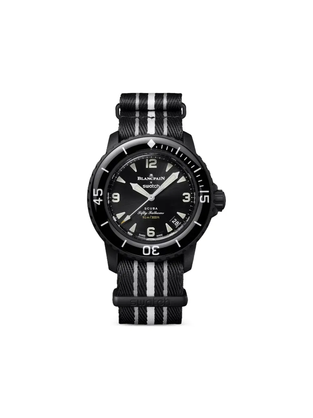 x Swatch Ocean Of Storms 42.3mm watch