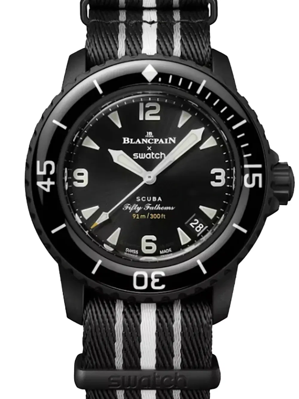 x Swatch Ocean Of Storms 42.3mm watch
