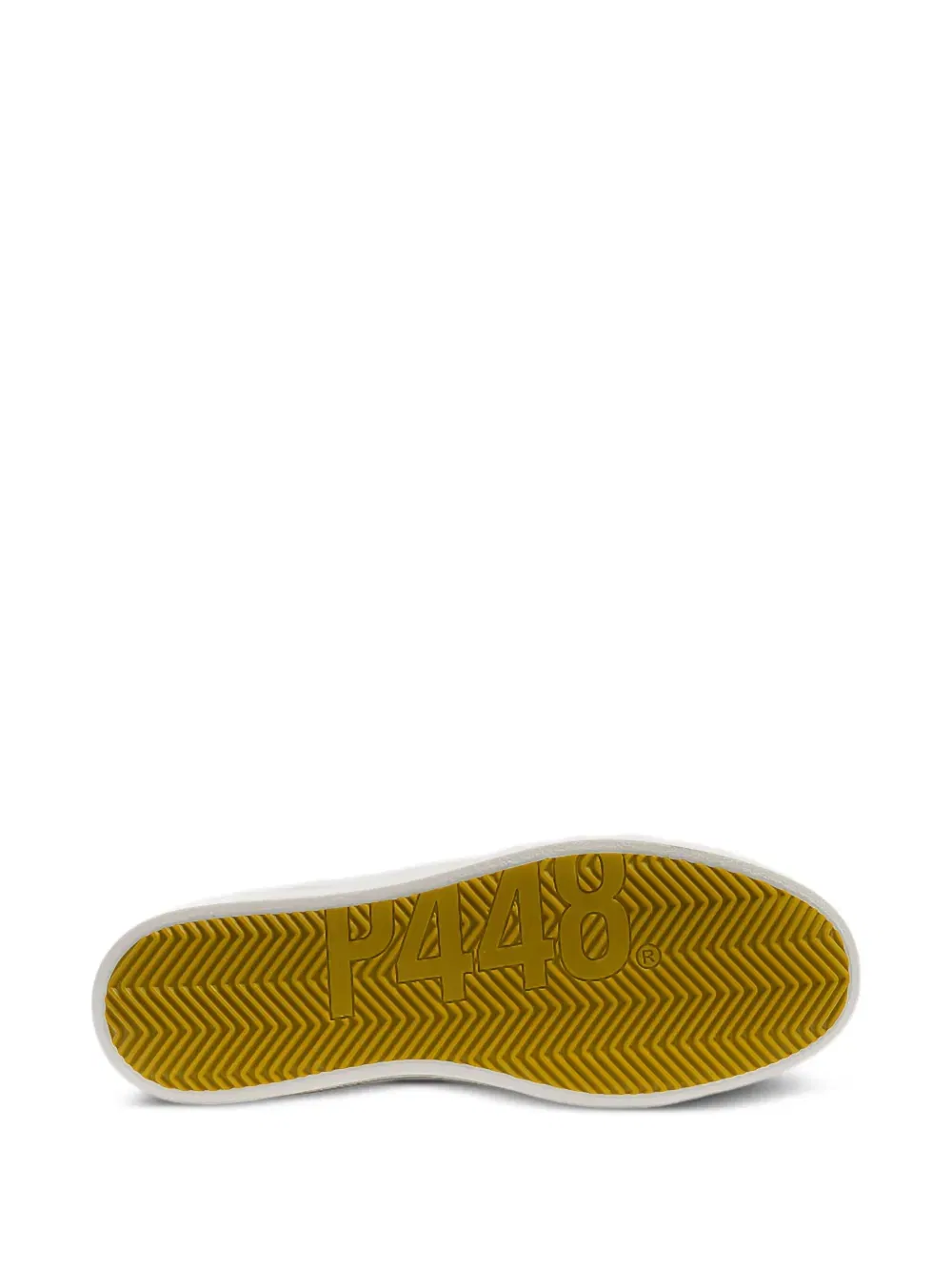 John perforated seude-panel sneakers