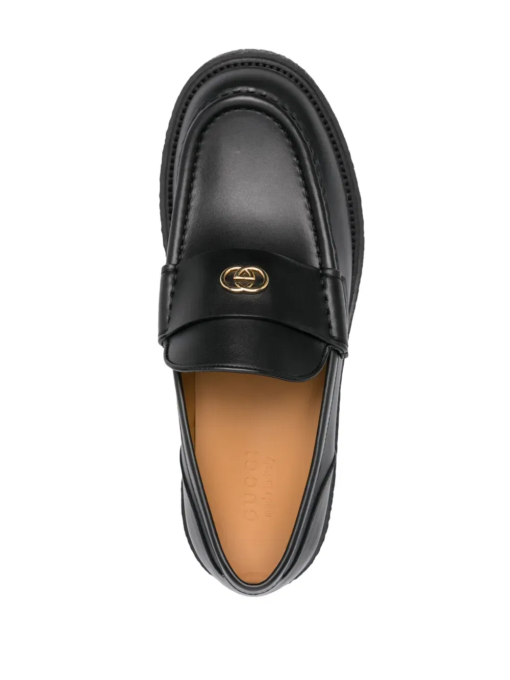 Menen Interlocking G-plaque loafers