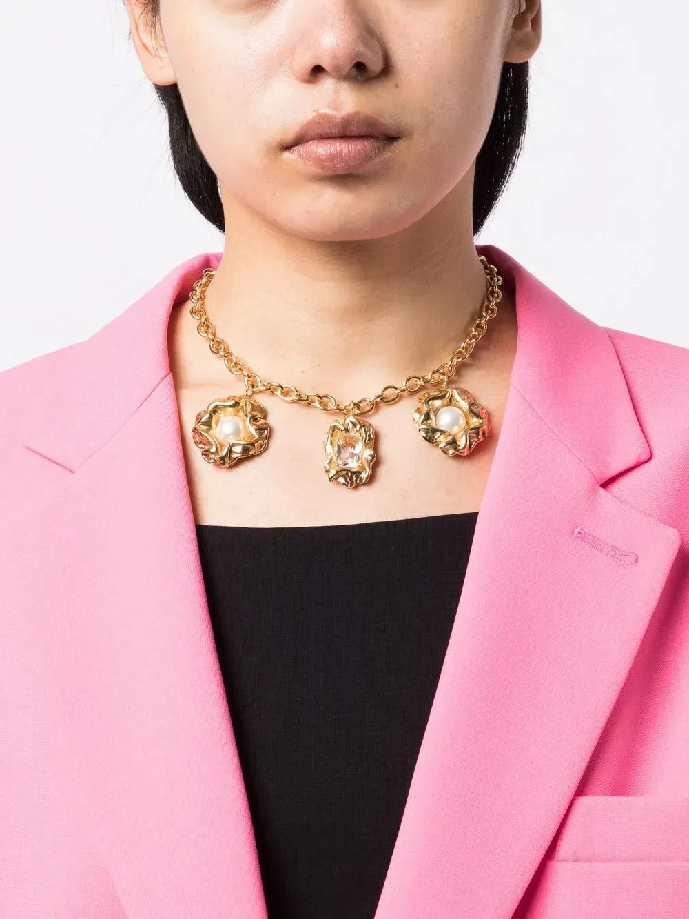 Lolita pendant chain necklace