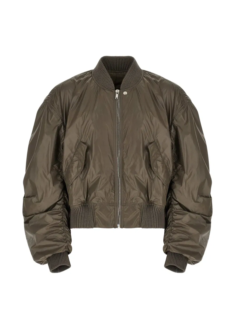 Secchia Flight ribbed-knit bomber jacket