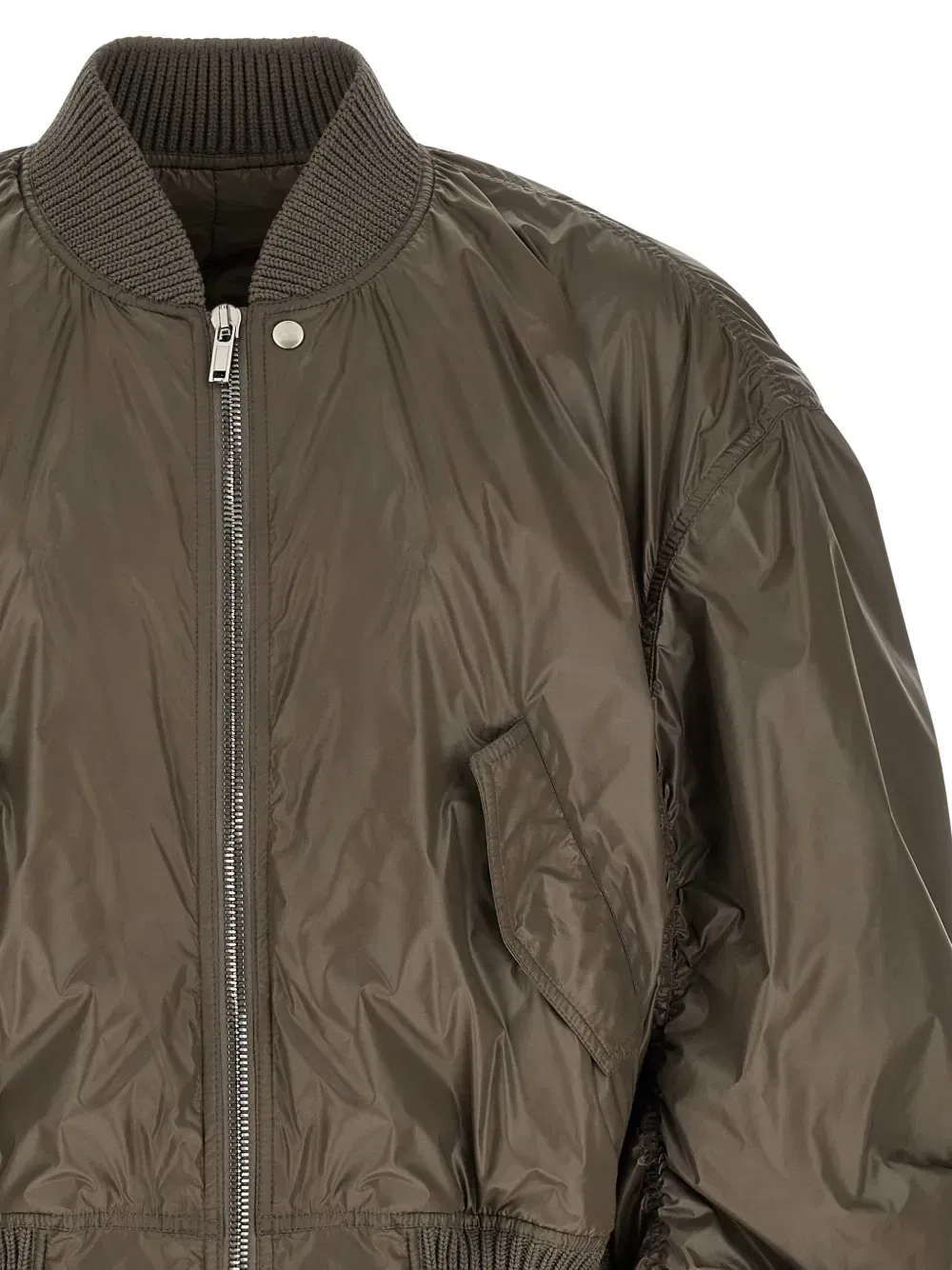 Secchia Flight ribbed-knit bomber jacket