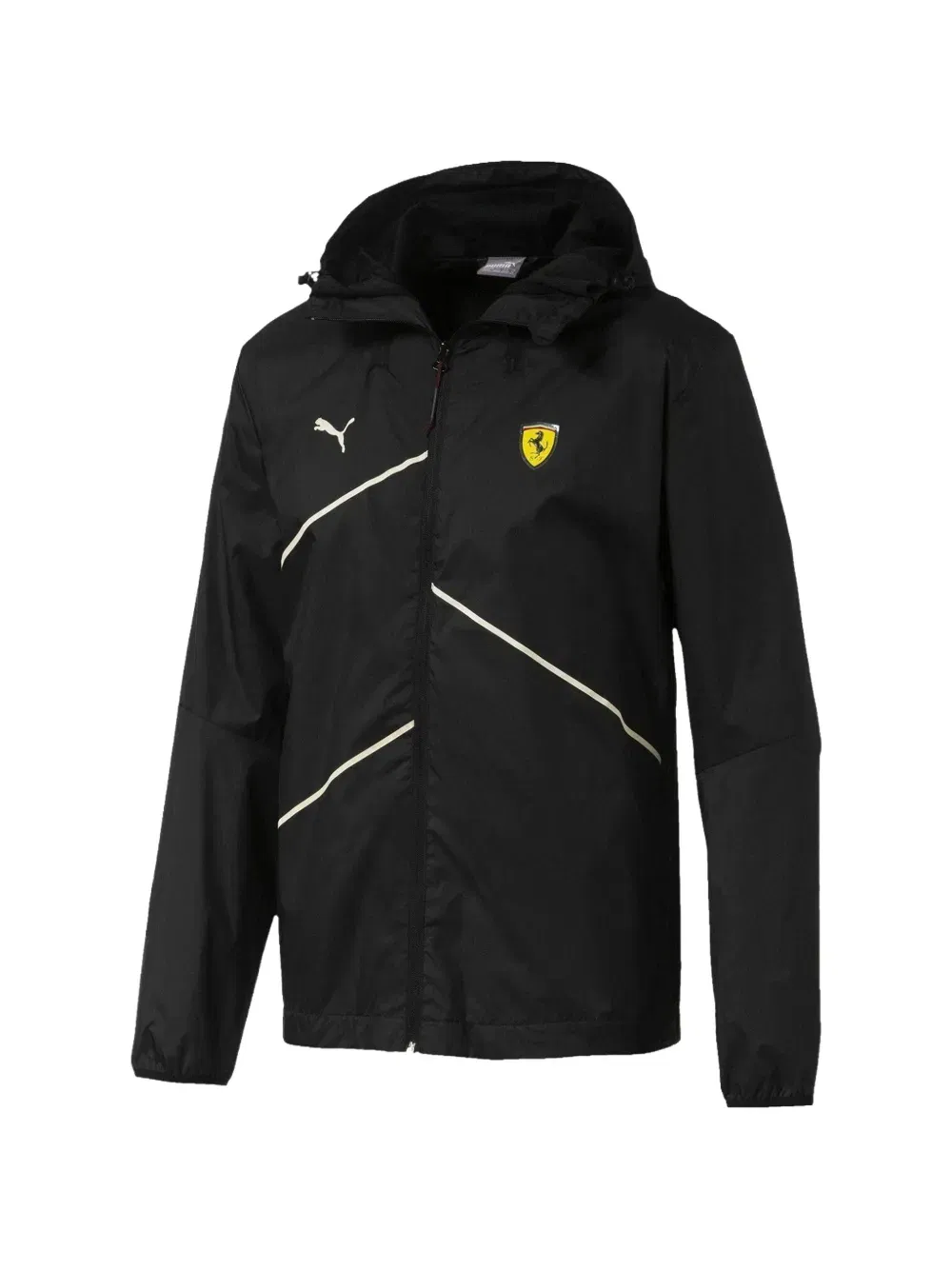 x Ferrari logo-detail jacket