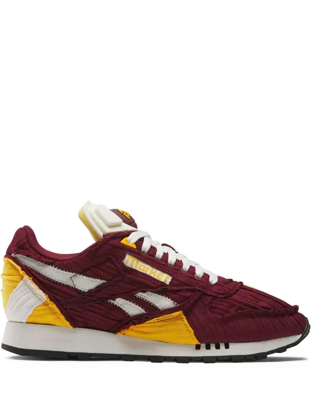x The Pump Classic "Maroon/Yellow" sneakers
