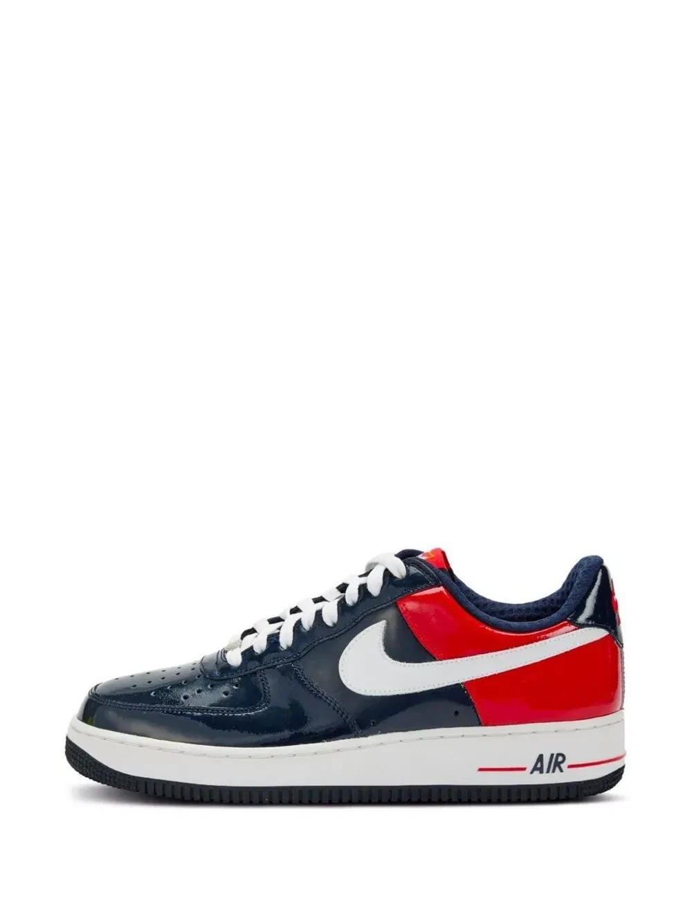 Air Force 1 Premium perforated leather sneakers