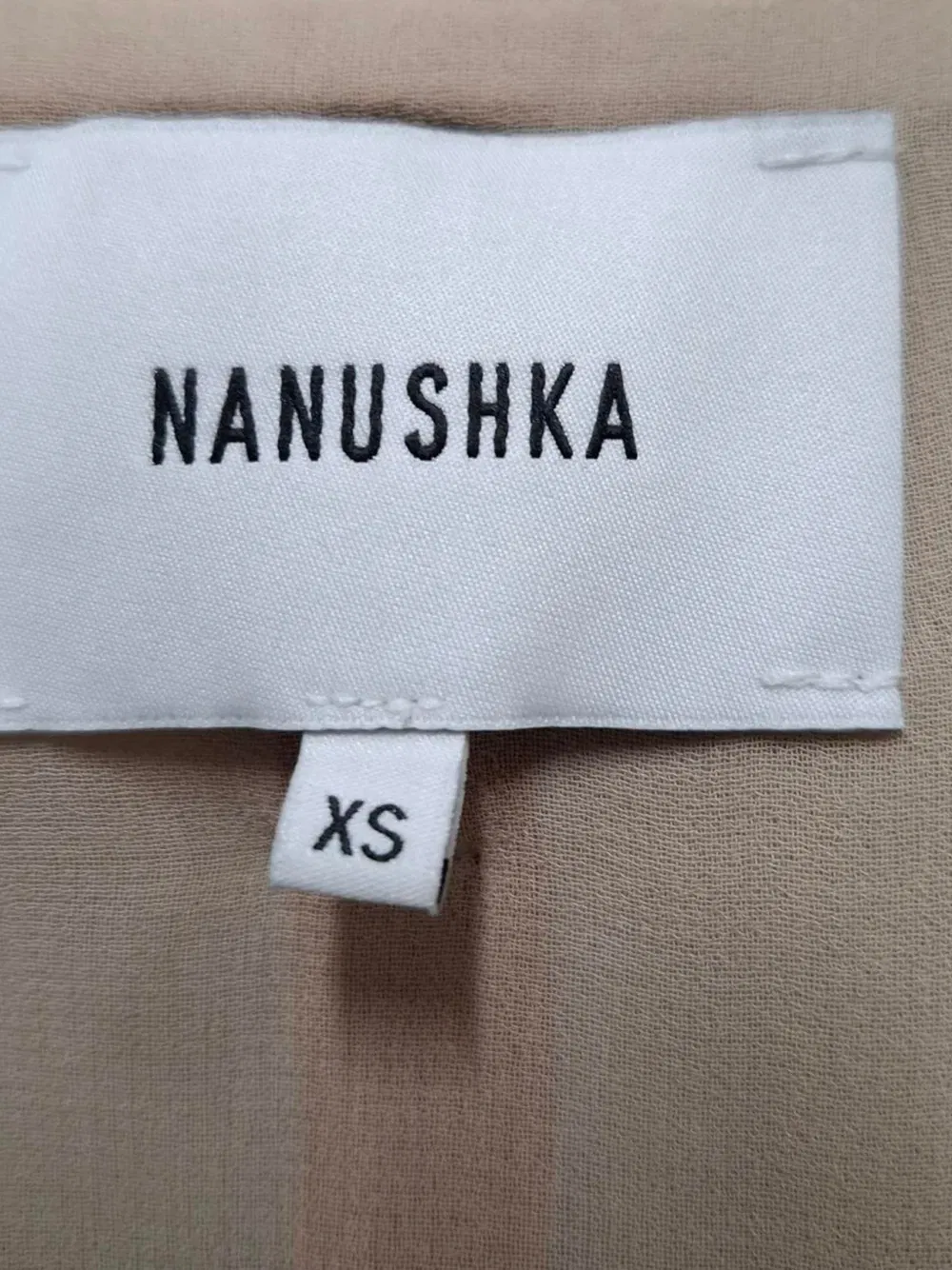 Sekoya leather mini skirt