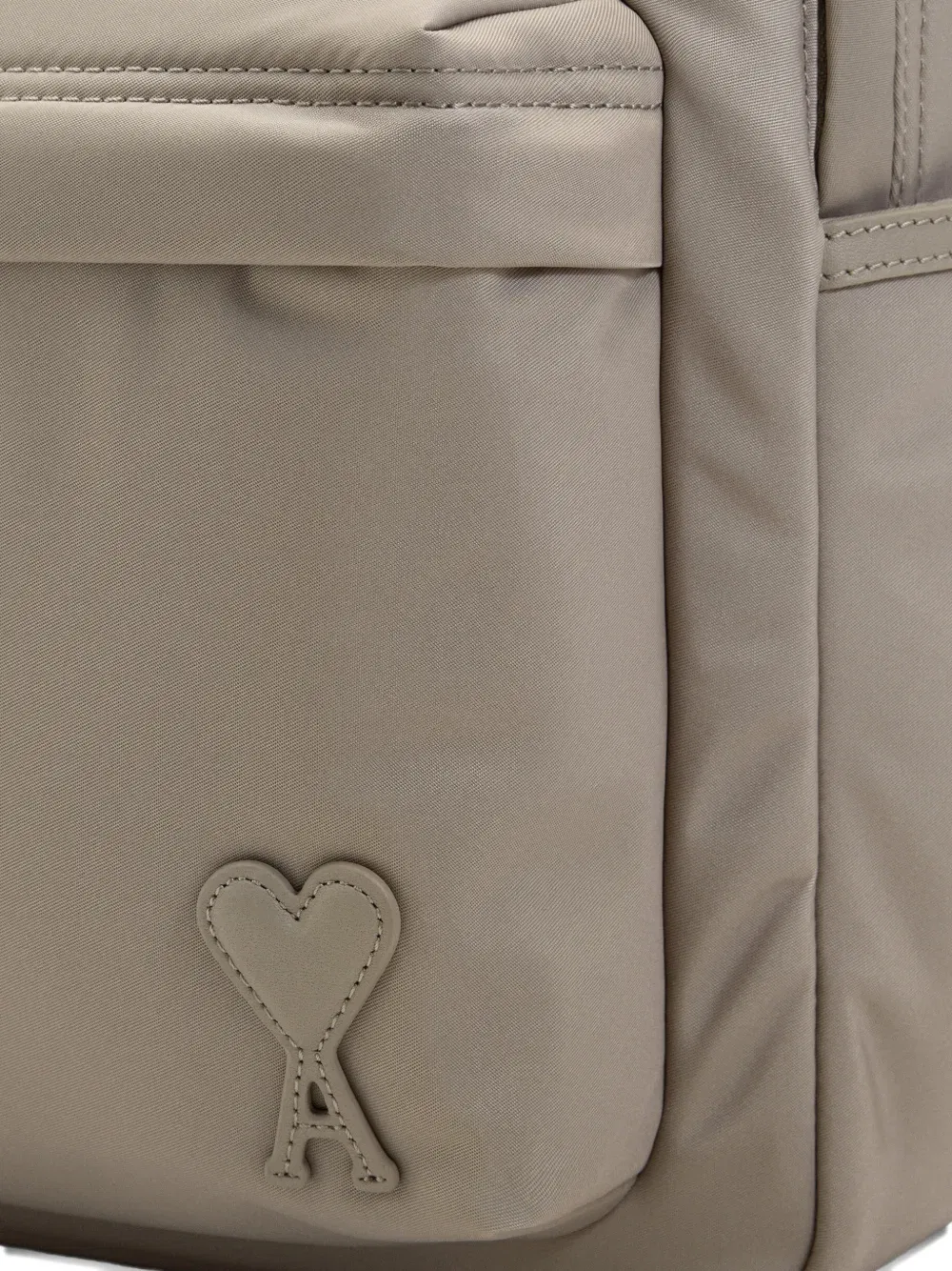 Marcel padded logo-patch backpack