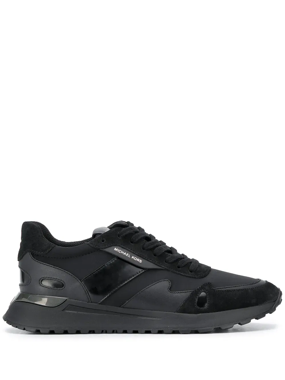 Miles panelled low-top sneakers