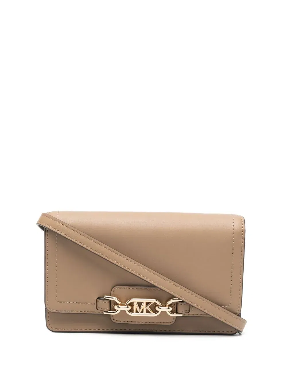 Heather leather crossbody bag