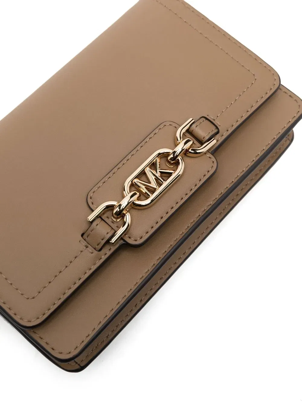 Heather leather crossbody bag