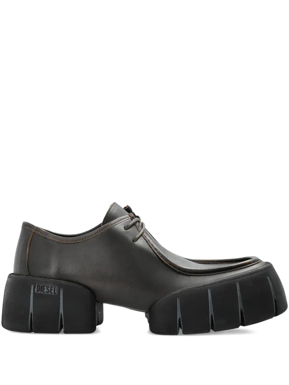 D-TEX chunky sole Derby shoes
