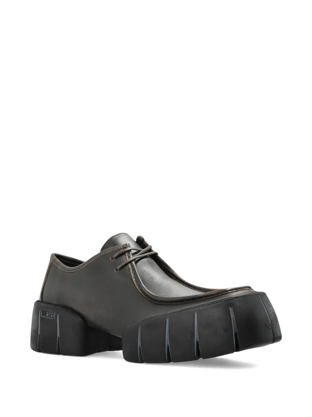 D-TEX chunky sole Derby shoes