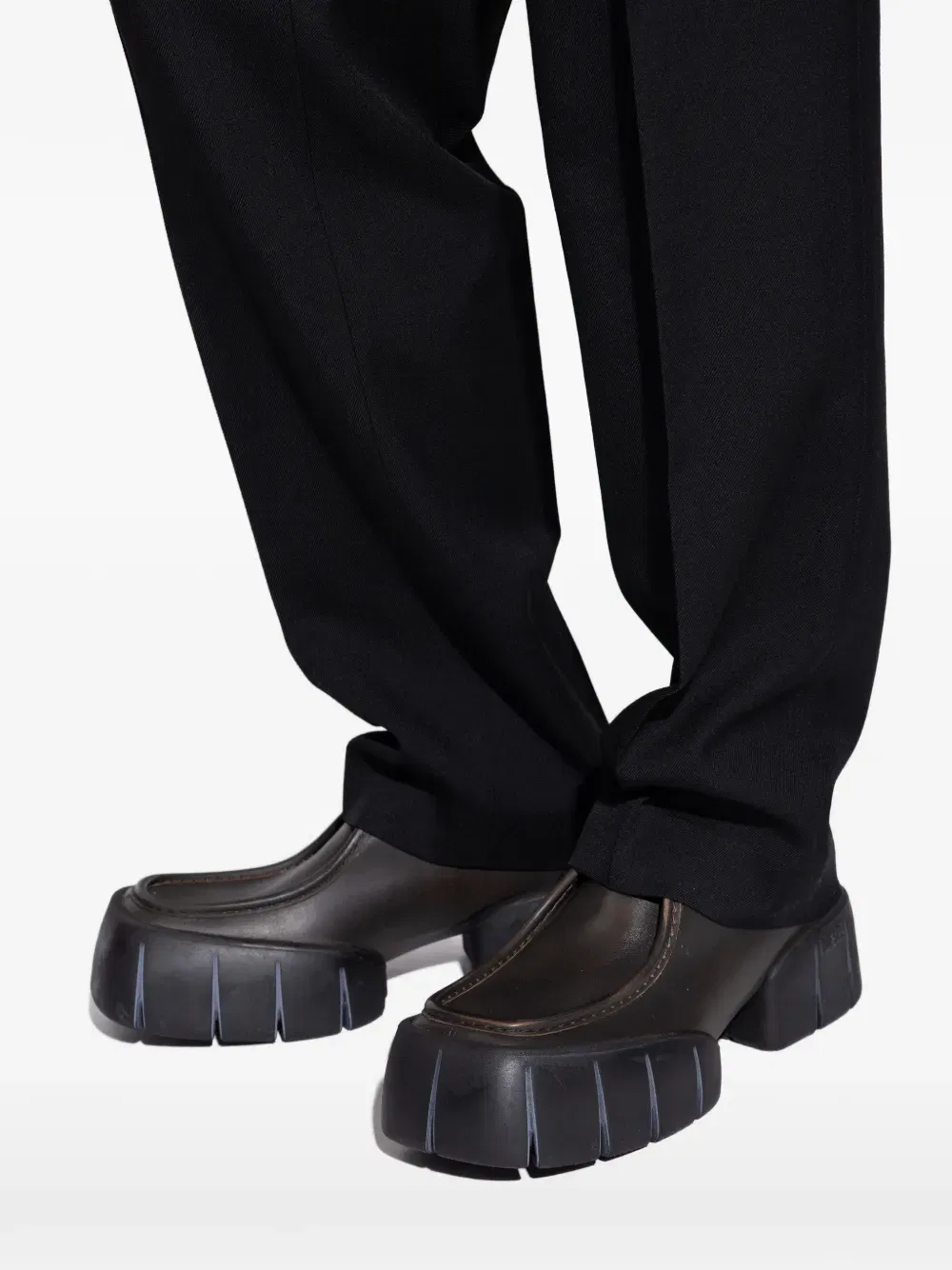 D-TEX chunky sole Derby shoes