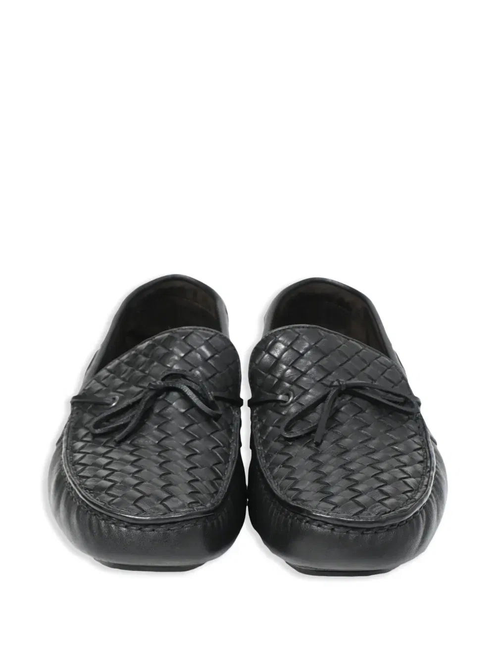 Intrecciato boat shoes