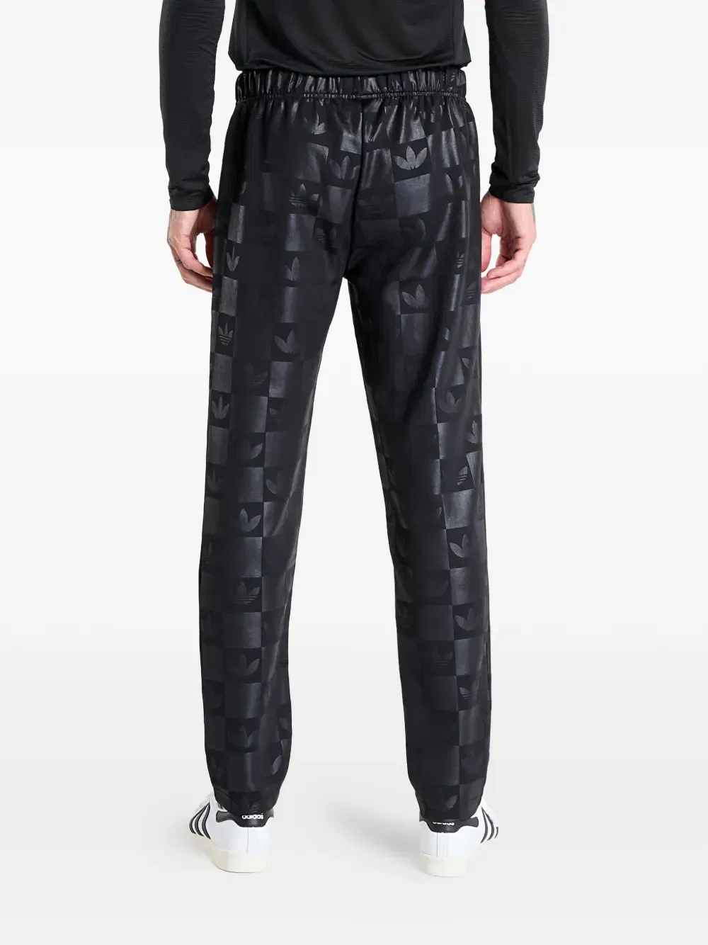Monogram all-over-print regular track pants