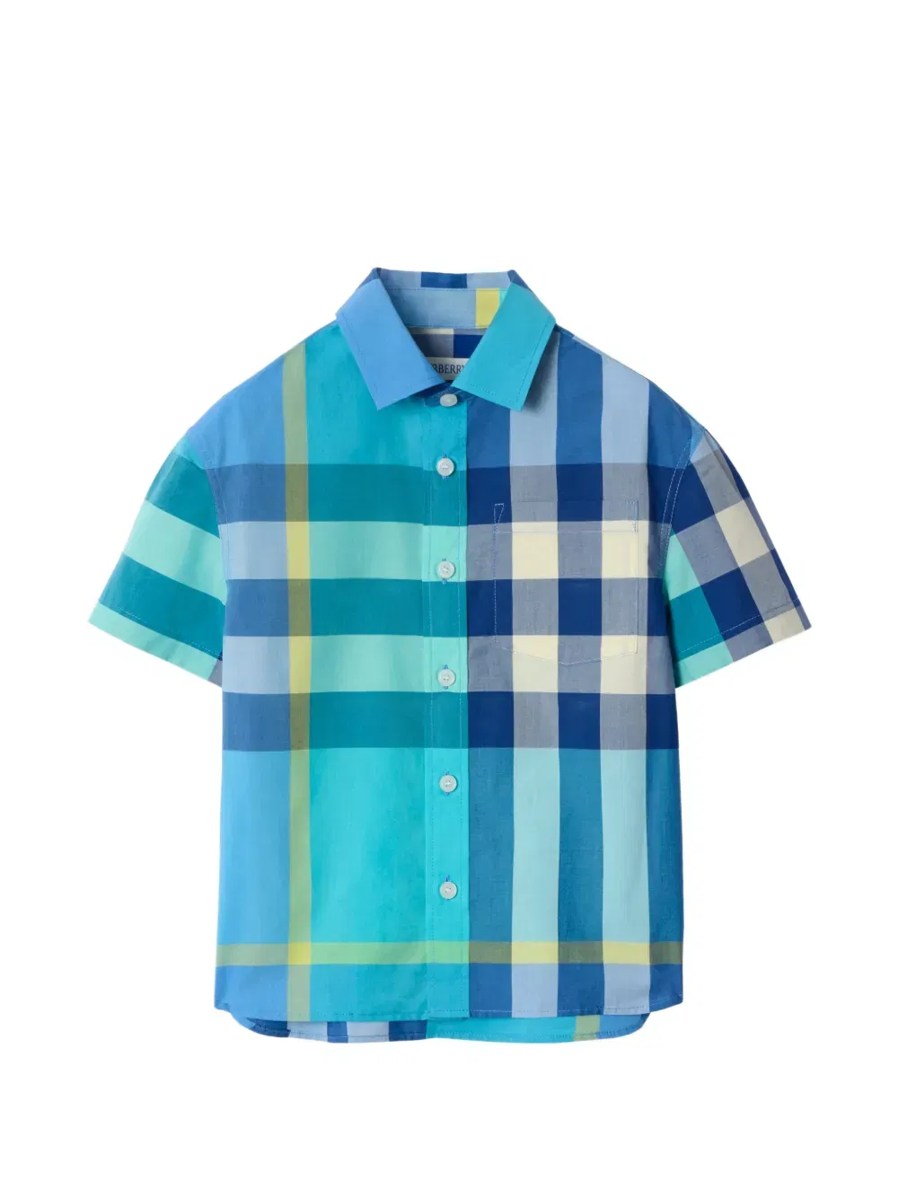 check-cotton shirt
