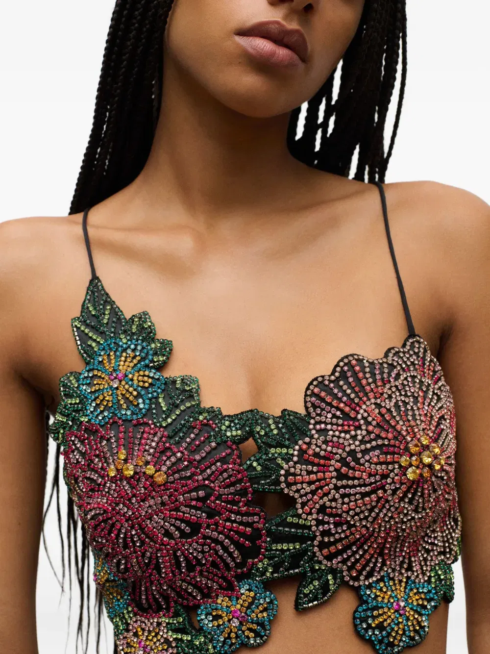 crystal-flower top