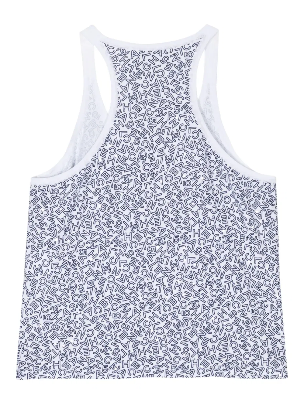 2000s logo-print tank top