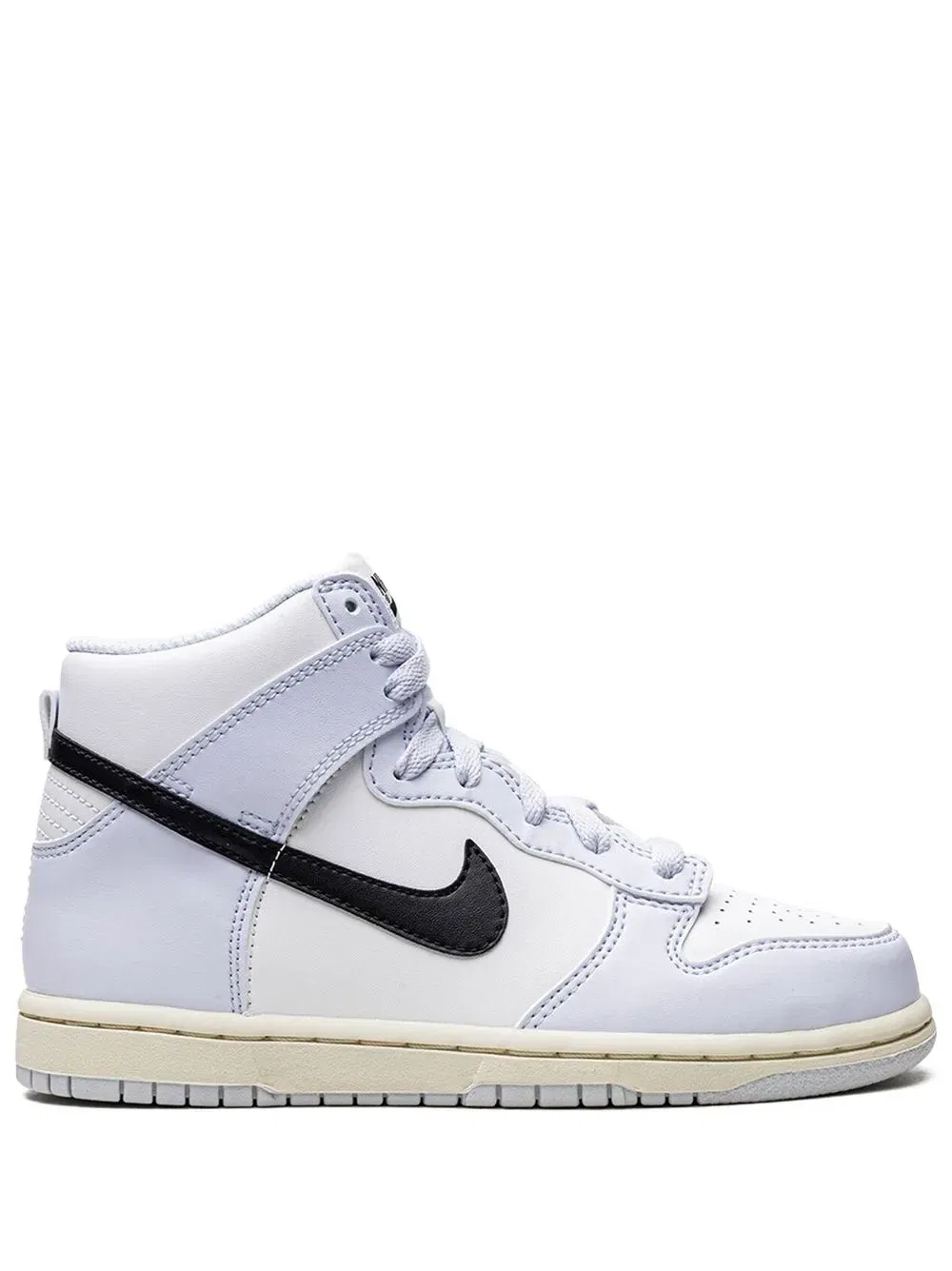 Dunk High leather sneakers