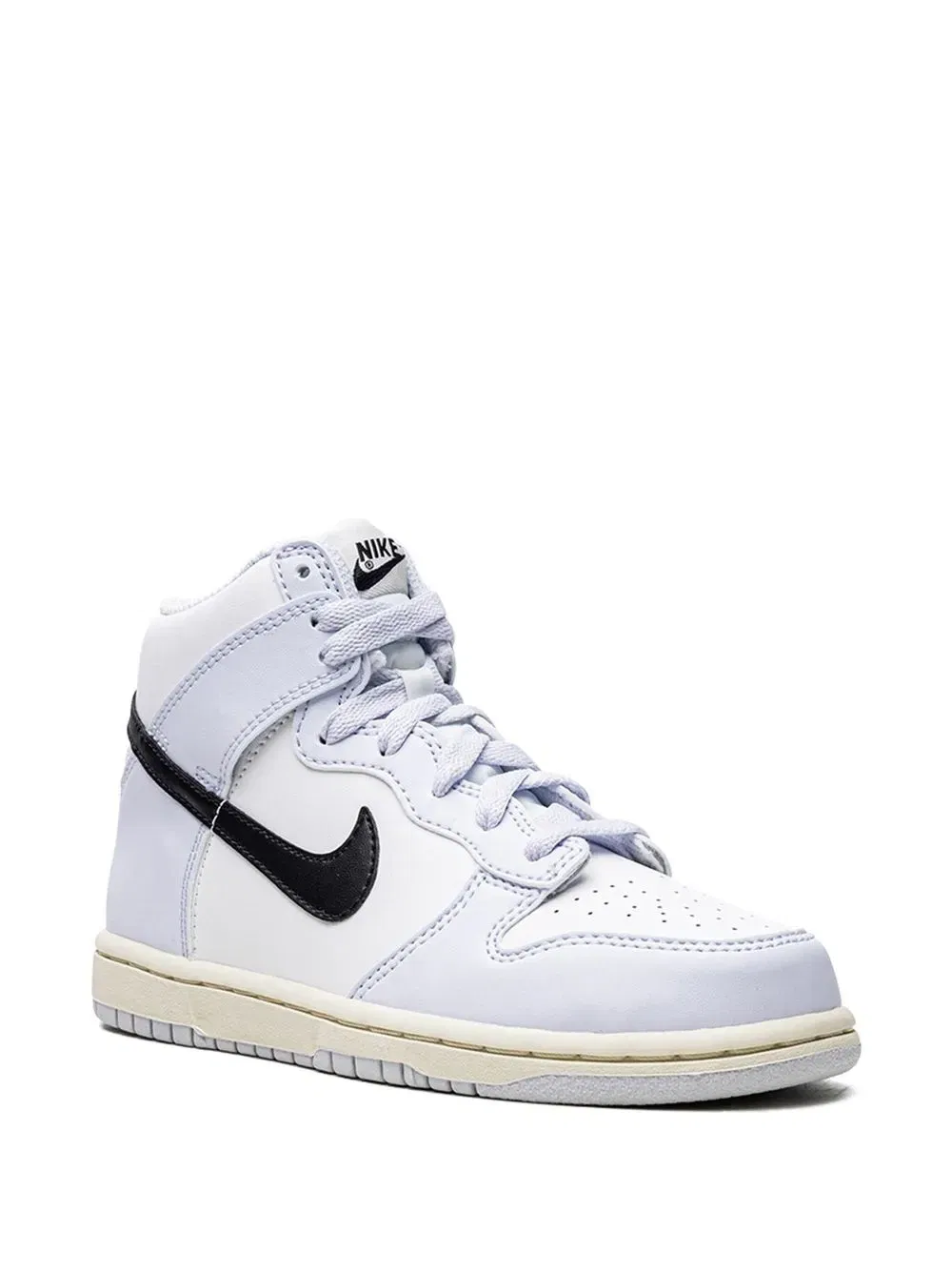 Dunk High leather sneakers