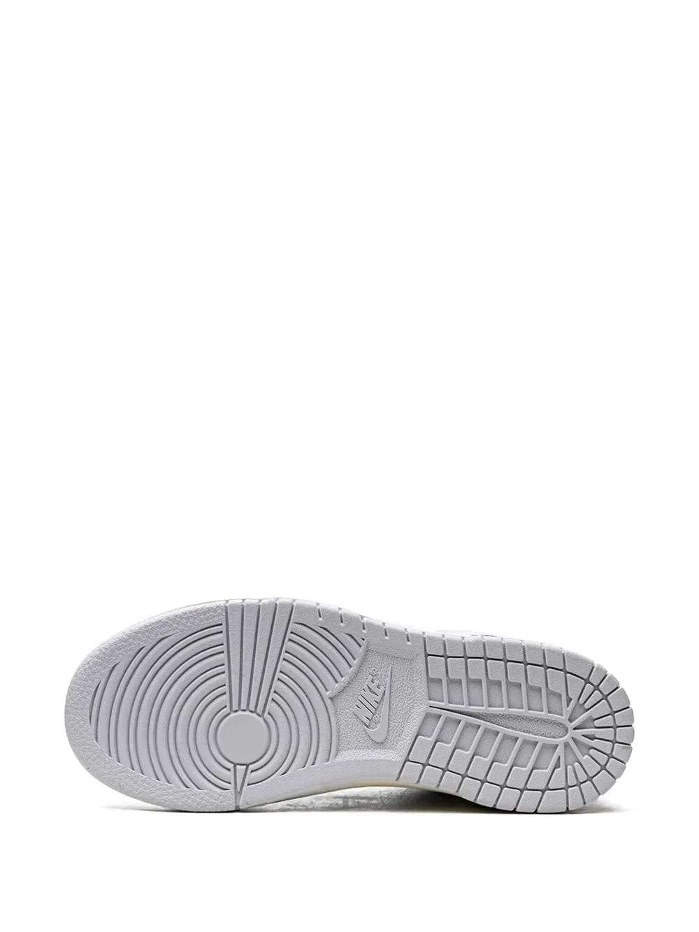 Dunk High leather sneakers