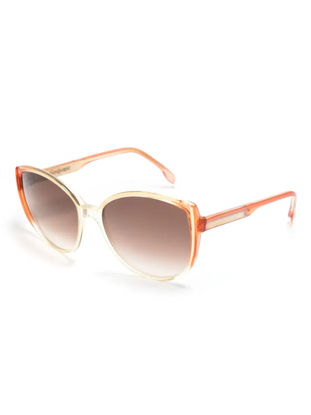 1970s gradient oversize-frame sunglasses