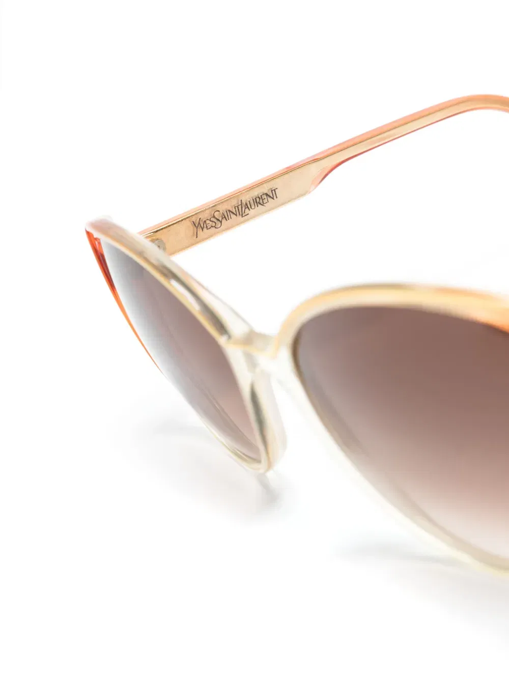 1970s gradient oversize-frame sunglasses