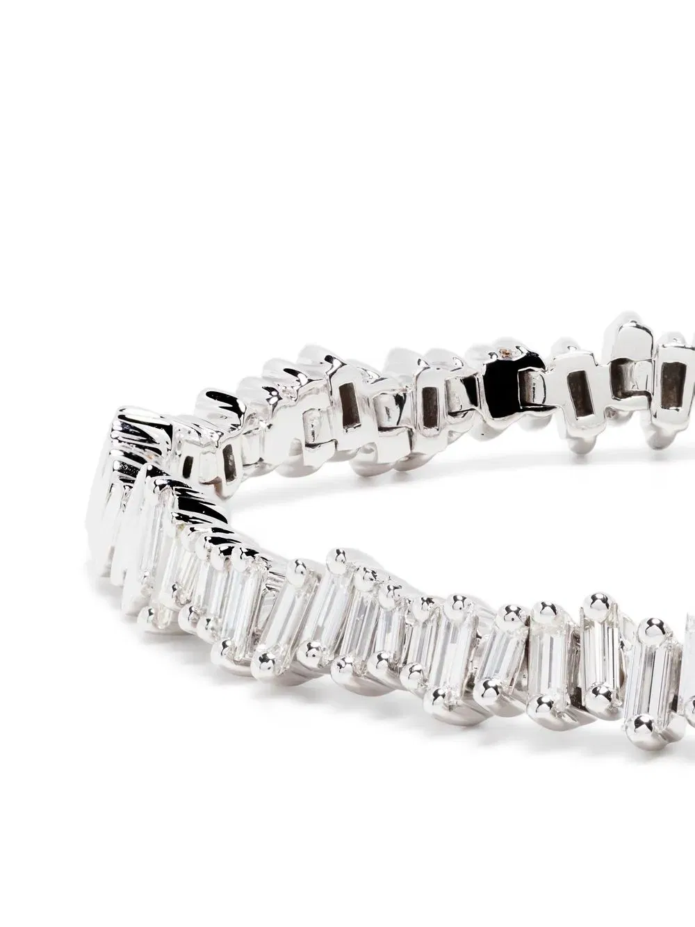 18kt white gold diamond bracelet