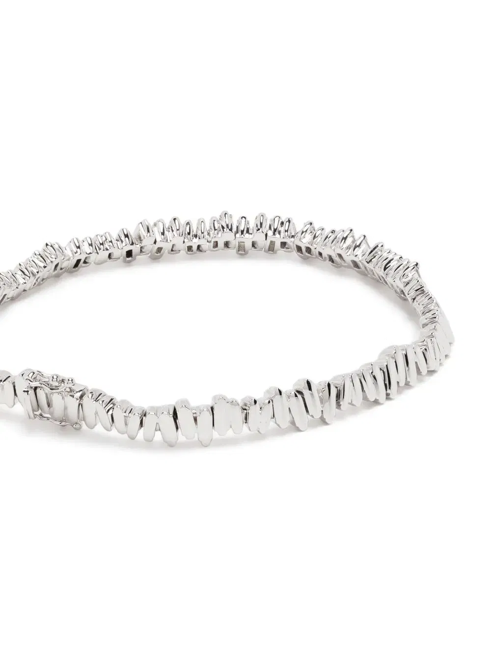 18kt white gold diamond bracelet