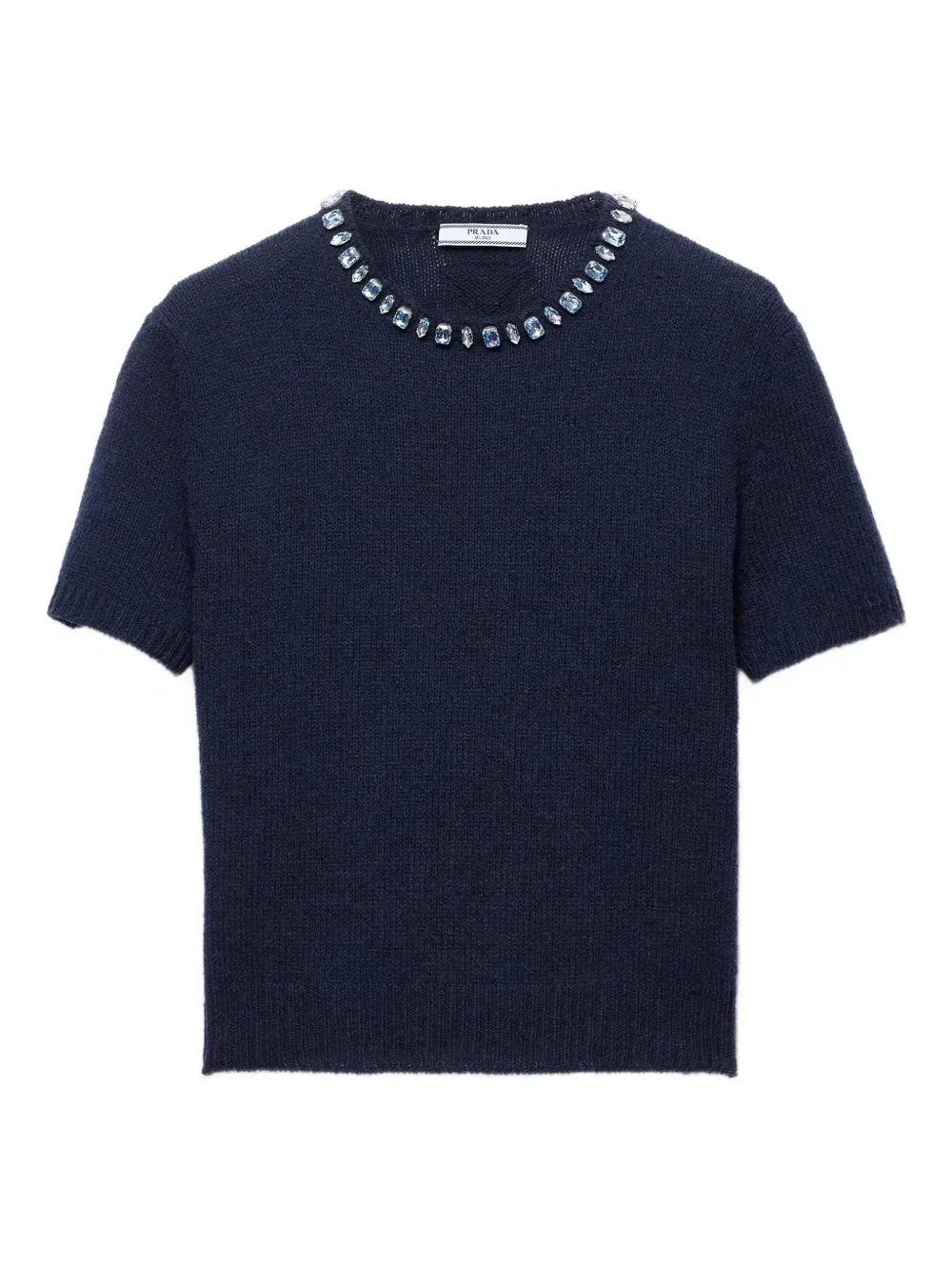 embellishment ribbed top
