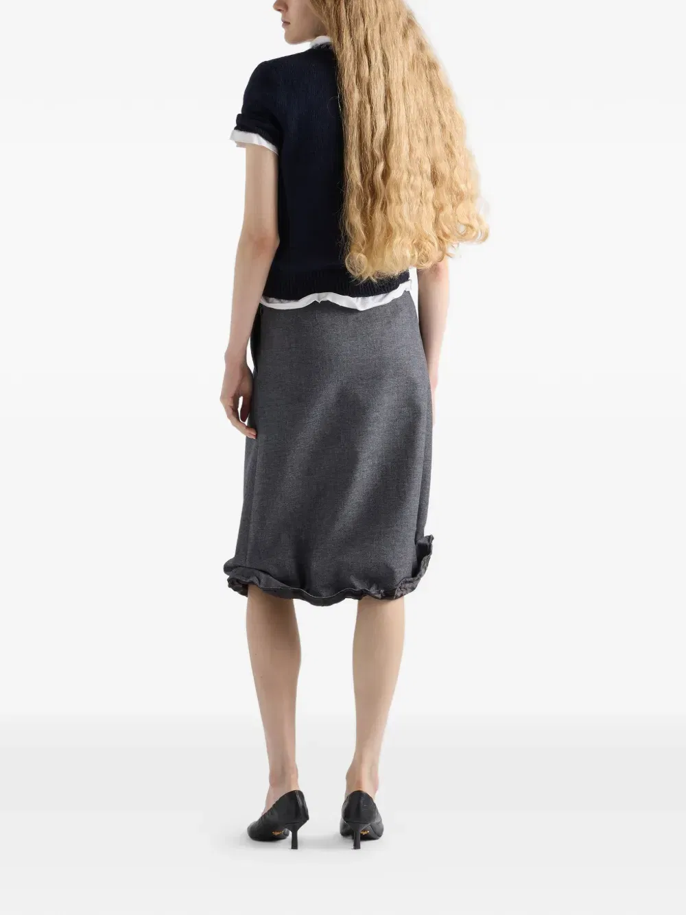 embellishment ribbed top