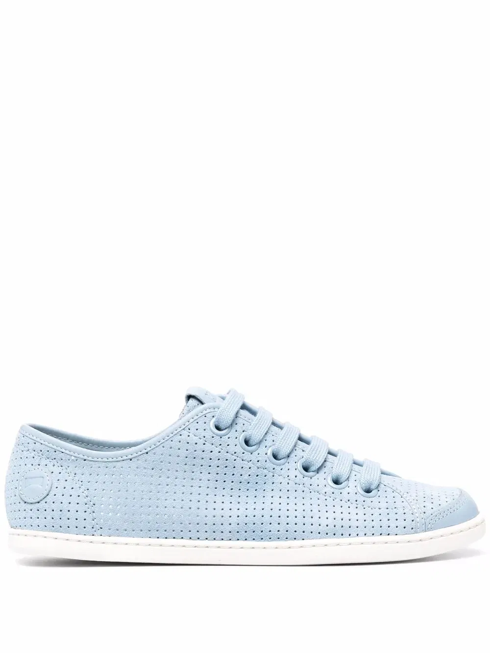 Uno perforated-detail sneakers