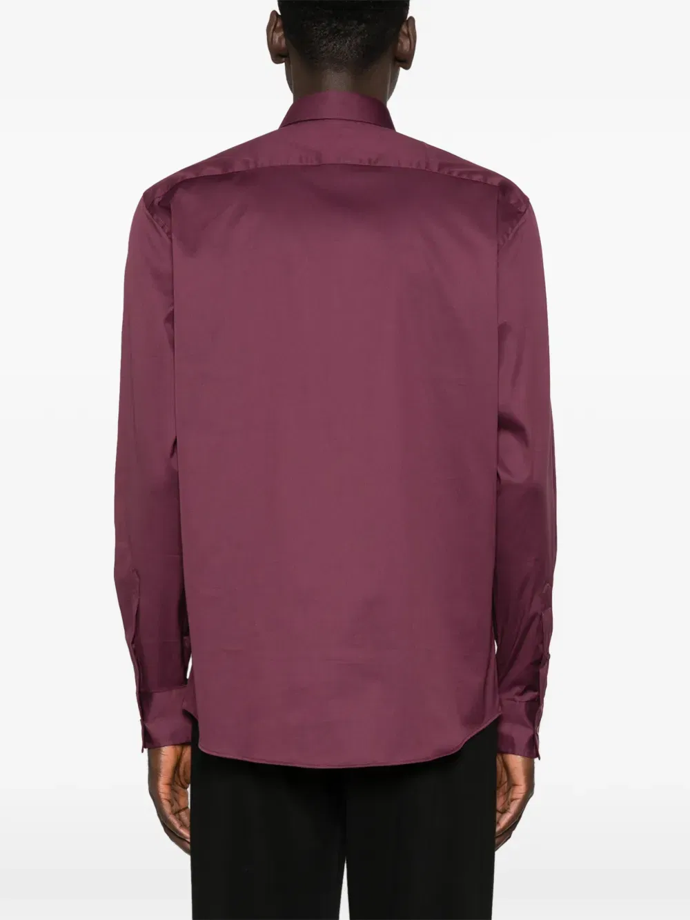 logo-motif shirt