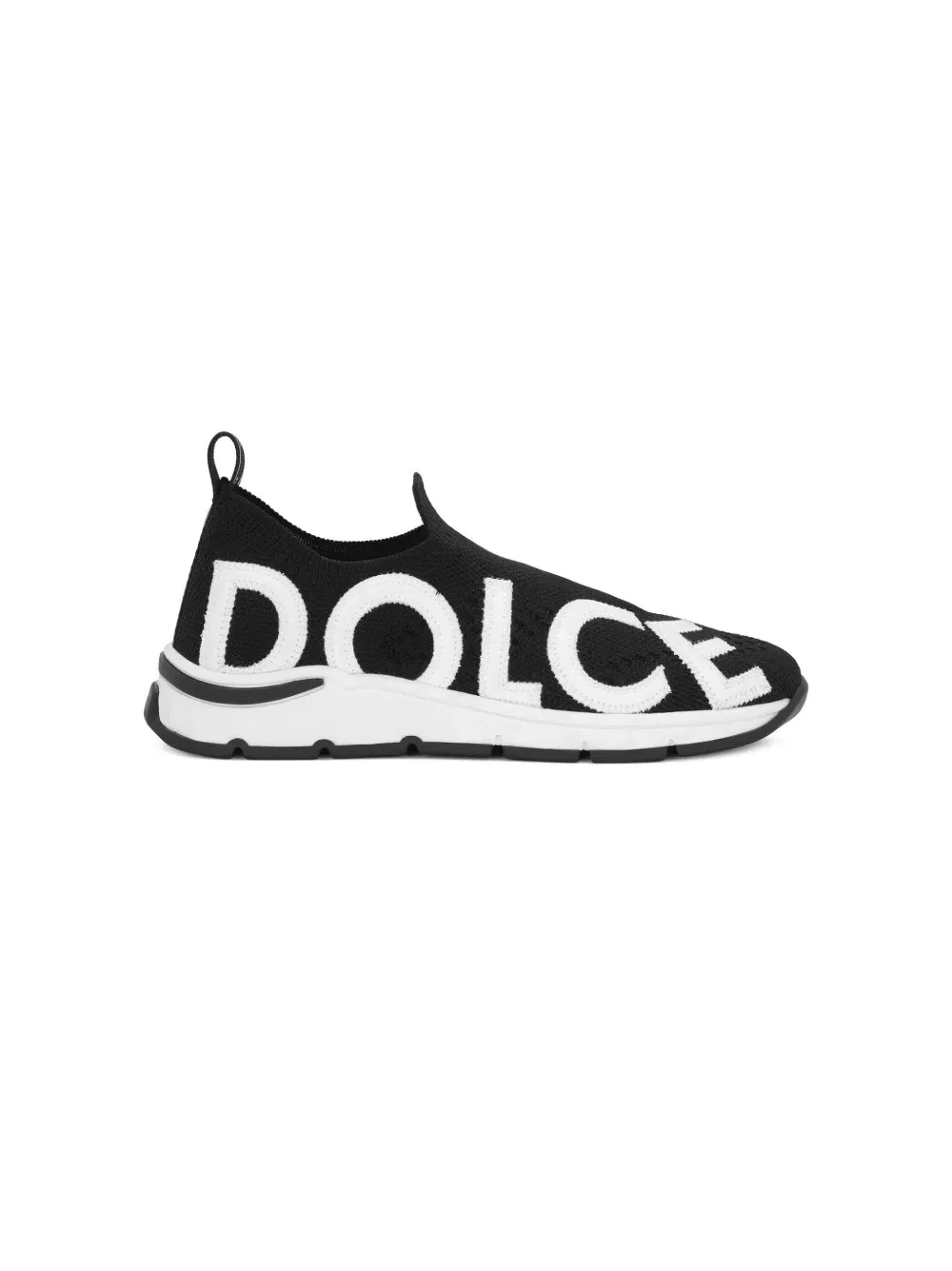logo-patch mesh sneakers