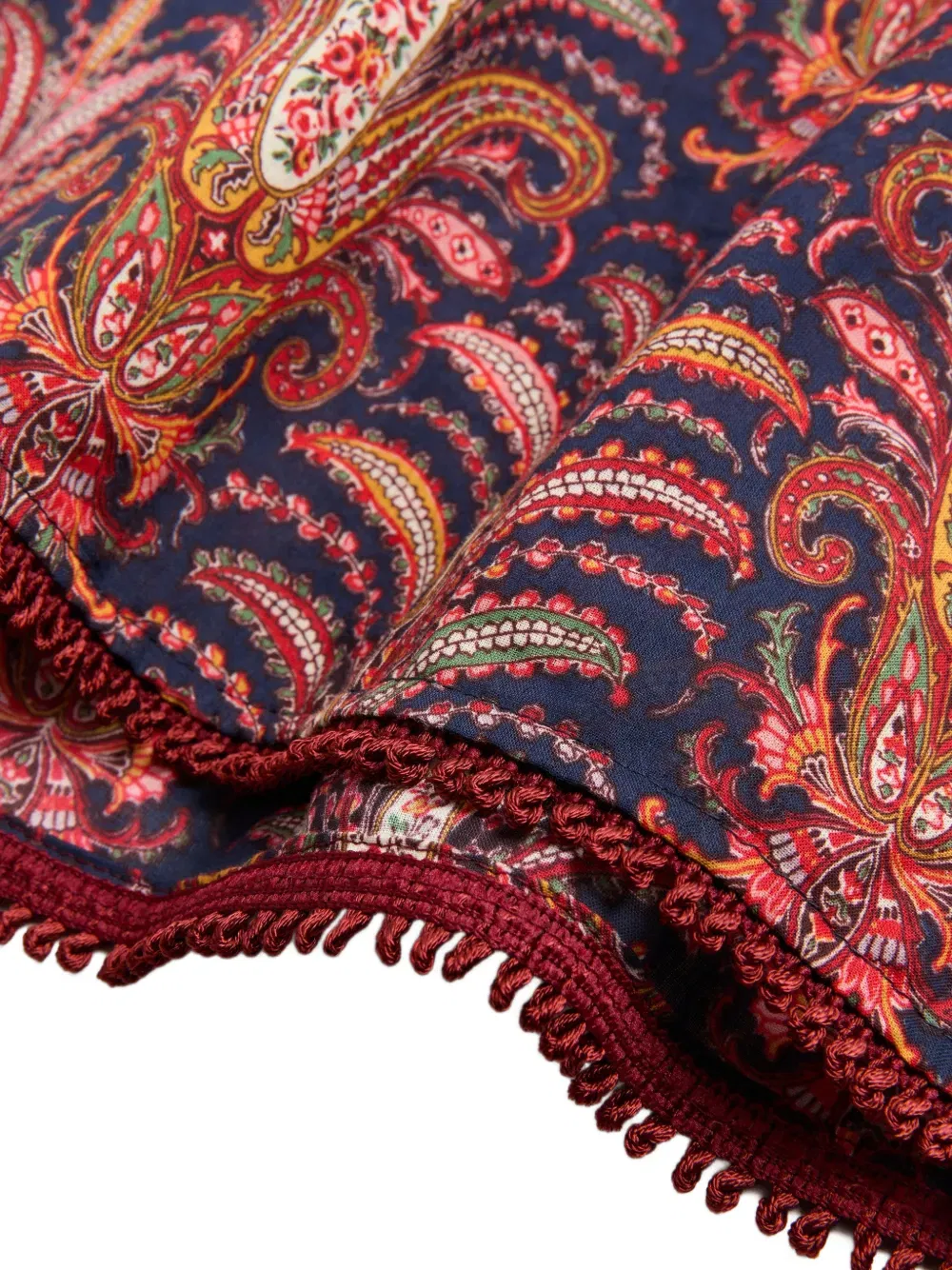Voyage Imaginaire-print bowling shirt
