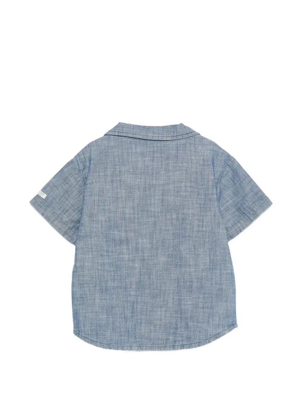 Ludon Jeep-embroidery button-down shirt