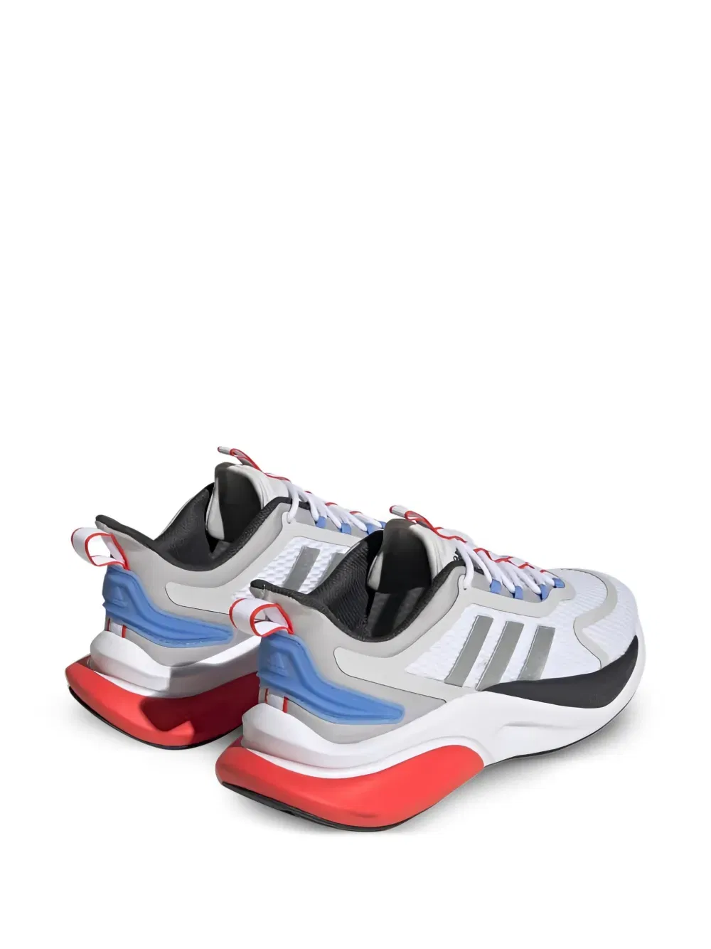 Alphabounce Plus "Cloud White/Silver Metallic/Blue Fusion" sneakers