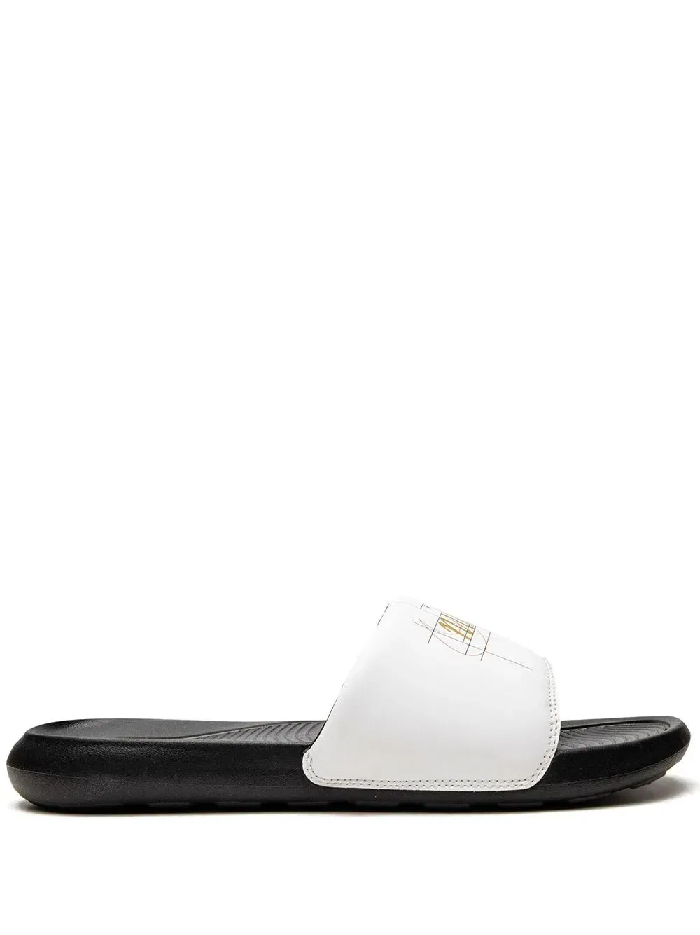 Victori One logo-print slides