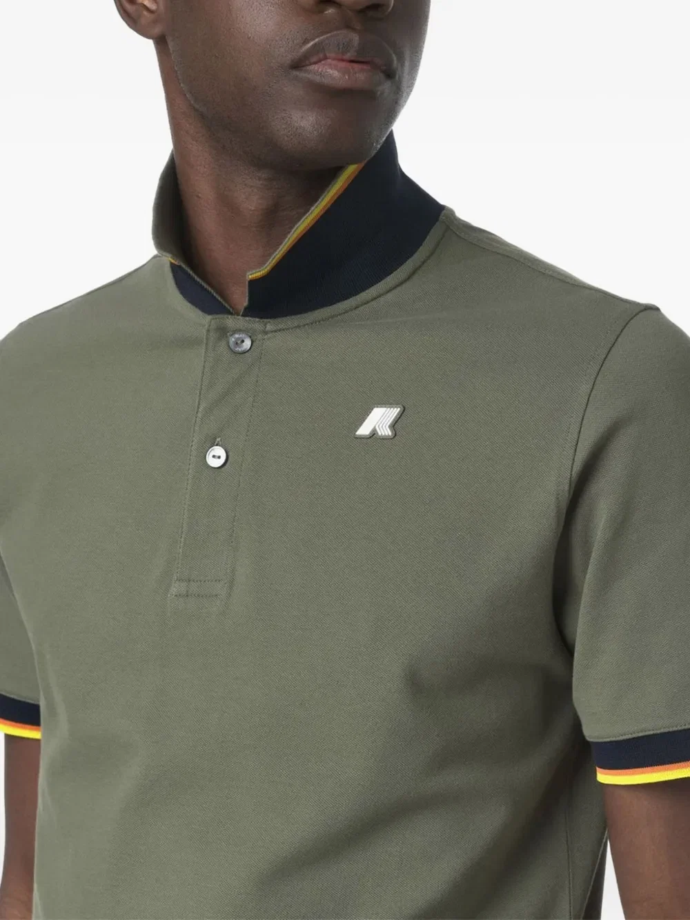 Vincent colour-block polo shirt