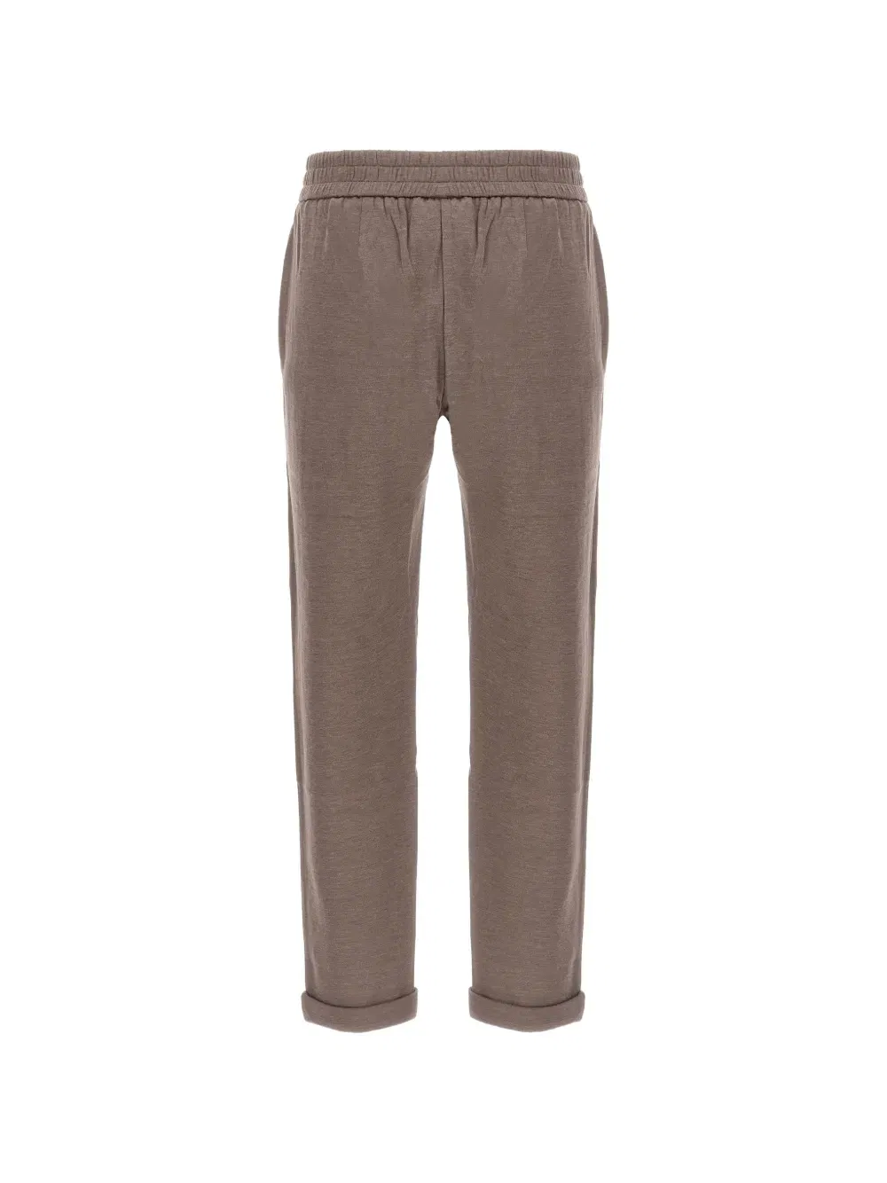 elasticated monile detail trousers